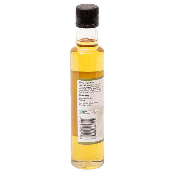 Organic Sesame Oil - Extra Virgin 250ml