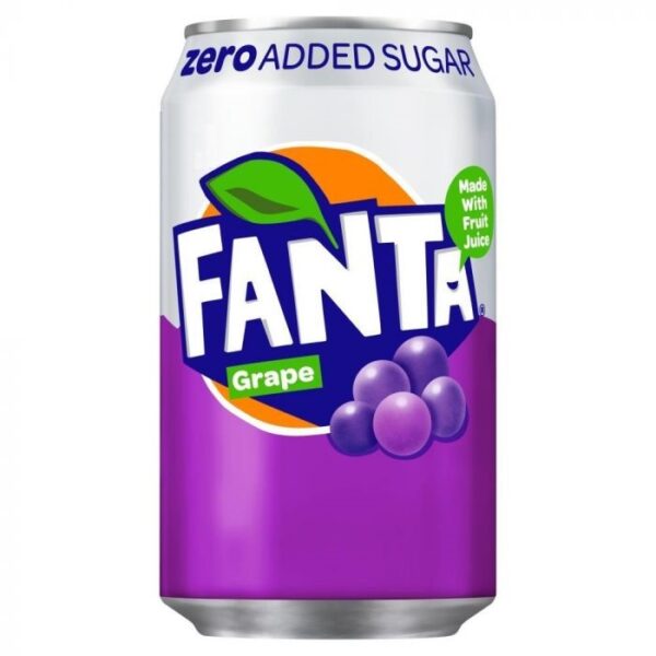 Fanta Grape Zero 330 ML – per pallet
