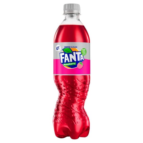 Fanta Raspberry Zero 500 ML – per pallet