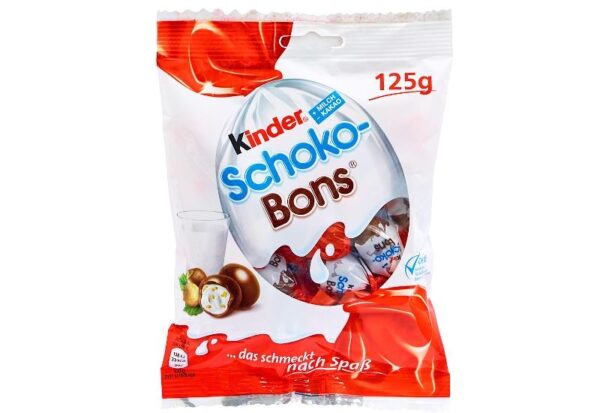 Kinder Schoko Bons 125G – per pallet
