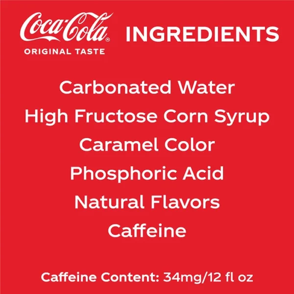 Coca-Cola Classic Slim Cans (Pack of 24) - Image 2
