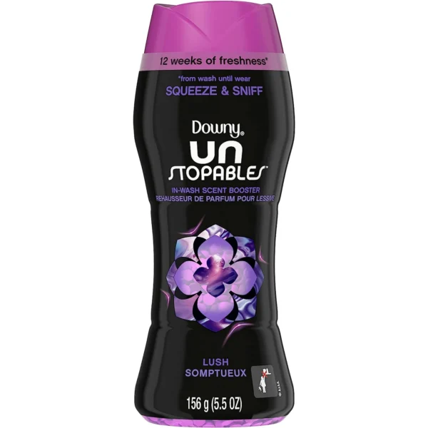 Downy, Unstopables In-Wash Scent Booster Beads, Lush, 5.5 Ounce