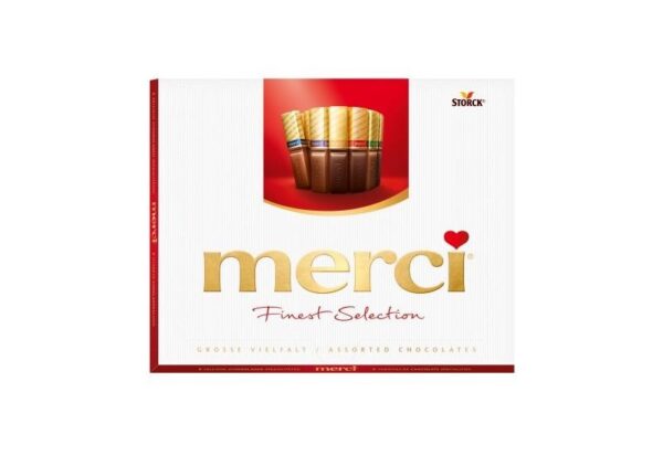 Merci Assorted Chocolates 250G – per pallet