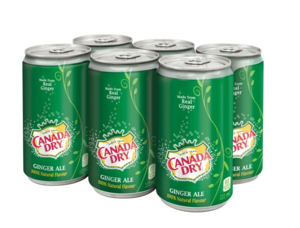 Canada Dry Ginger Ale (24 x 0,33 Liter cans PL)