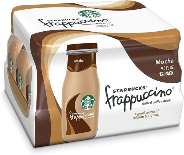 Starbucks Frappuccino, Mocha, 9.5 Fl Oz (12 Count)